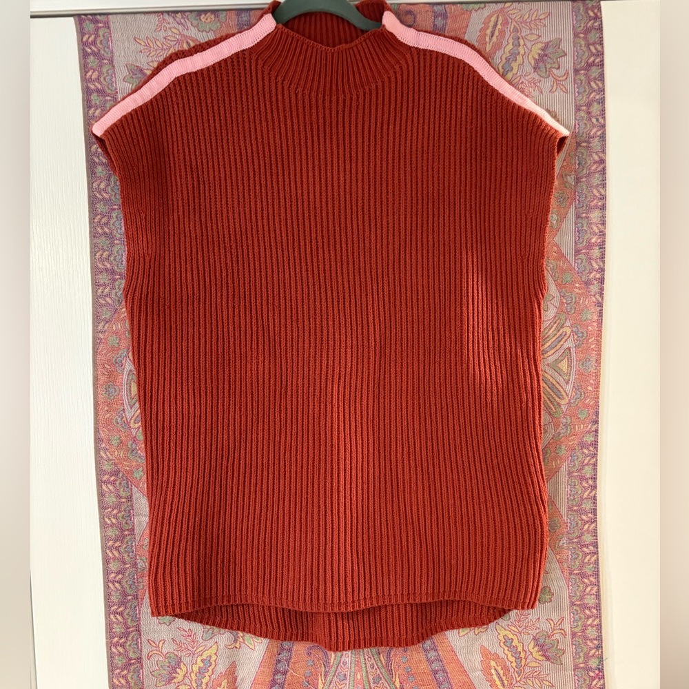 Anthropologie Maeve Ribbed Knit Top